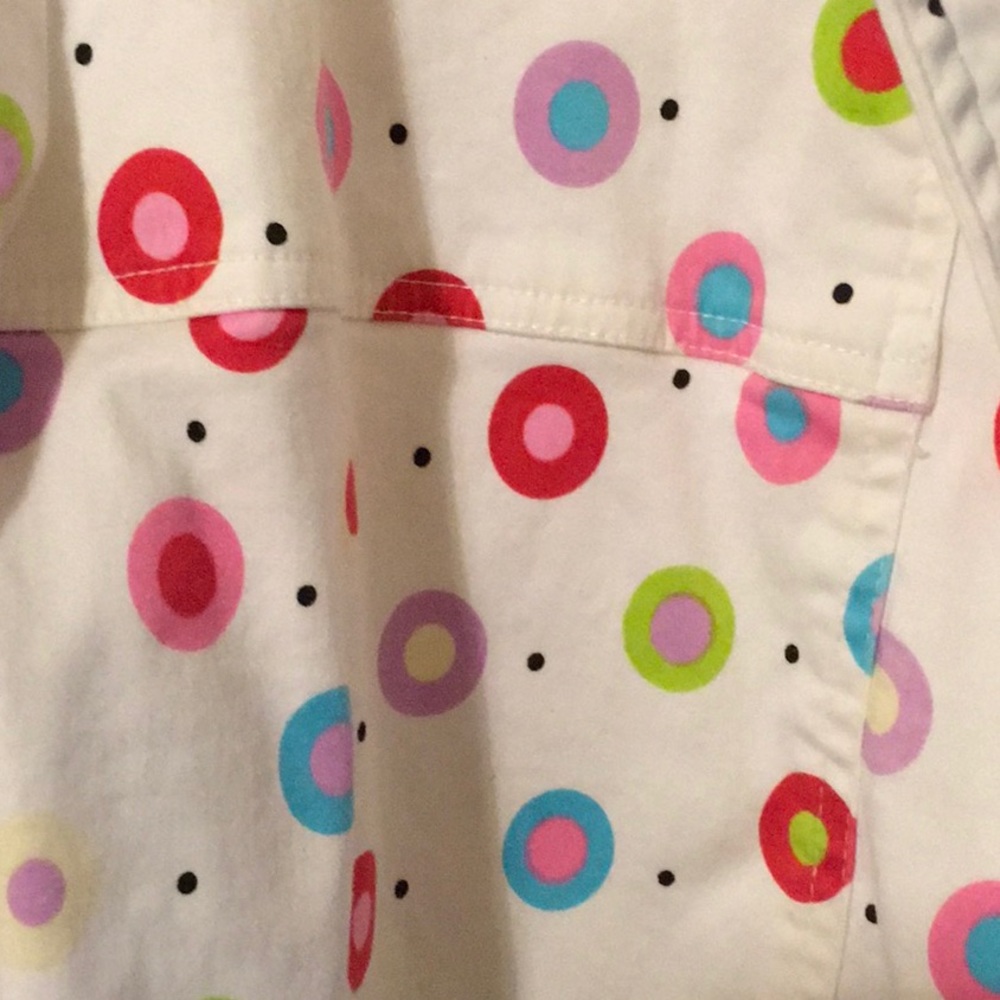 Patrick Christopher Jean Jacket.Ecru Base Multi C… - image 4